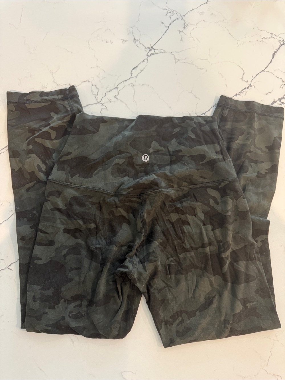 lululemon athletica align Camo leggings - Olive & Black